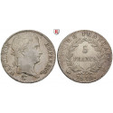 France, Napoleon I (Emperor), 5 Francs 1812, vf-xf