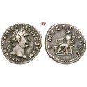 Roman Imperial Coins, Trajan, Denarius 98-99, good vf