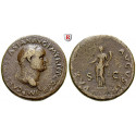Roman Imperial Coins, Vespasian, Sestertius 71, nearly vf