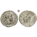 Roman Imperial Coins, Septimius Severus, Denarius 209, xf