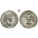 Roman Imperial Coins, Septimius Severus, Denarius 198, good xf