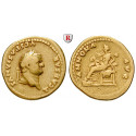 Roman Imperial Coins, Titus, Caesar, Aureus 78-79, vf