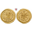 Byzantium, Mauricius Tiberius, Solidus 583-602, xf