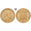 German Empire, Preussen, Wilhelm I., 20 Mark 1873, C, xf, J. 243