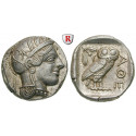 Attika, Athens, Tetradrachm 2. Hälfte 5. cent. BC, xf