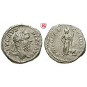 Roman Imperial Coins, Septimius Severus, Denarius 207, good vf
