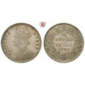 India, British India, Victoria, 1/4 Rupee 1862, xf