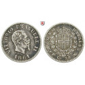 Italy, Kingdom Of Italy, Vittorio Emanuele II, 50 Centesimi 1861, good vf