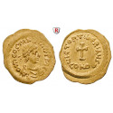 Byzantium, Tiberius II Constantine, Tremissis 578-582, nearly xf