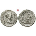 Roman Imperial Coins, Septimius Severus, Denarius 199, xf