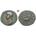 Roman Imperial Coins, Caligula, As 37-38, vf-xf