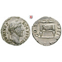 Roman Imperial Coins, Antoninus Pius, Denarius 145-161, xf-unc