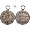Sachsen (Saxony), Albertine branch, Friedrich August II., Silver medal 1755, xf-unc