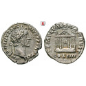 Roman Imperial Coins, Antoninus Pius, Denarius 158-159, good vf