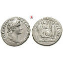 Roman Imperial Coins, Augustus, Denarius 2 BC-4 AD, vf