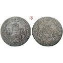 Salzburg, Diocese, Paris von Lodron, 1/2 Taler 1628, nearly xf