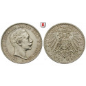 German Empire, Preussen, Wilhelm II., 2 Mark 1900, A, xf / FDC, J. 102