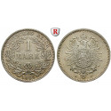 German Empire, Standard currency, 1 Mark 1886, F, xf-unc, J. 9
