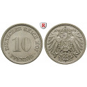 German Empire, Standard currency, 10 Pfennig 1907, F, xf-unc, J. 13