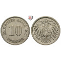 German Empire, Standard currency, 10 Pfennig 1915, A, xf / FDC, J. 13