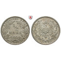German Empire, Standard currency, 1/2 Mark 1908, G, xf, J. 16