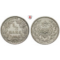 German Empire, Standard currency, 1/2 Mark 1912, E, vf-xf, J. 16