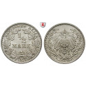 German Empire, Standard currency, 1/2 Mark 1915, E, xf, J. 16