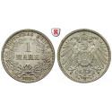 German Empire, Standard currency, 1 Mark 1892, G, xf / xf-unc, J. 17