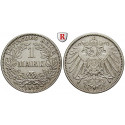 German Empire, Standard currency, 1 Mark 1913, J, vf-xf, J. 17