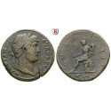 Roman Imperial Coins, Hadrian, Sestertius 125-128, good vf