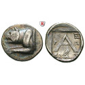 Argolis, Argos, Triobol 90-40 BC, good vf