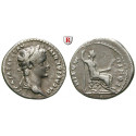 Roman Imperial Coins, Tiberius, Denarius, vf