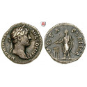 Roman Imperial Coins, Hadrian, Denarius 134-138, good vf / vf
