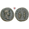 Roman Imperial Coins, Hadrian, As 133-135, vf-xf