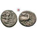 Germany, Hessen, Ubii, Quinar 1. cent.BC, xf