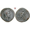 Roman Imperial Coins, Marcus Aurelius, Sestertius 169-170, vf