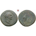 Roman Imperial Coins, Vespasian, Sestertius 71, good fine