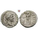 Roman Imperial Coins, Septimius Severus, Denarius 207, xf