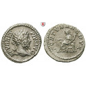 Roman Imperial Coins, Septimius Severus, Denarius 203, xf