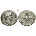 Roman Imperial Coins, Antoninus Pius, Denarius 145-161, good vf