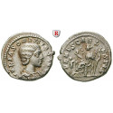 Roman Imperial Coins, Julia Soaemias, mother of Elagabalus, Denarius, vf
