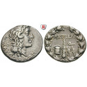 Macedonia-Roman Province, Aesillas, Quaestor, Tetradrachm 92-88 BC, vf-xf