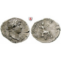 Roman Imperial Coins, Hadrian, Denarius 125-128, good vf