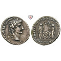 Roman Imperial Coins, Augustus, Denarius 2 BC-4 AD, vf