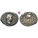Roman Imperial Coins, Vitellius, Denarius April-Dez.69, good vf