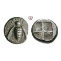 Ionia, Ephesos, Drachm 500-420 BC, vf-xf