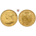 Spain, Isabel II, 100 Reales 1864, 7.52 g fine, xf