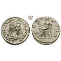 Roman Imperial Coins, Septimius Severus, Denarius 198-200, xf