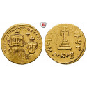 Byzantium, Constans II and Constantinus IV, Solidus 654-659, good vf