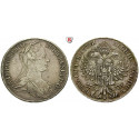 Holy Roman Empire, Maria Theresia, Taler 1778, good vf
